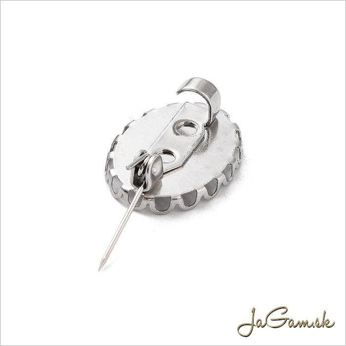 Brošňový mostík CHIRURGICKÁ OCEĽ 13x18mm-2ks (CH1815)